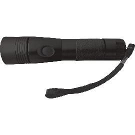Taschenlampe LED aus Aluminium, IP44, schwarz Produktbild